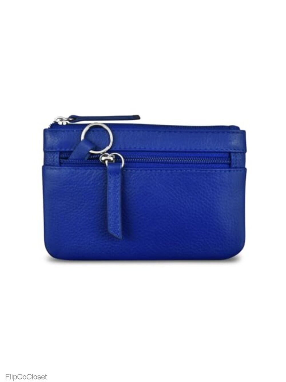 Genuine Leather Mini Coin Purse with RFID Blocking Technology